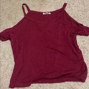 Off the shoulder shirt